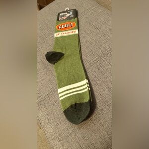 Blue Q “Adult in Training” Men’s Crew Socks NWT